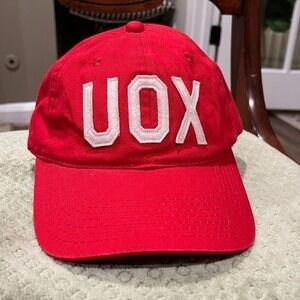 Aviate‎ University-Oxford Airport, Ole Miss, UOX Red Cap Adjustable Hat